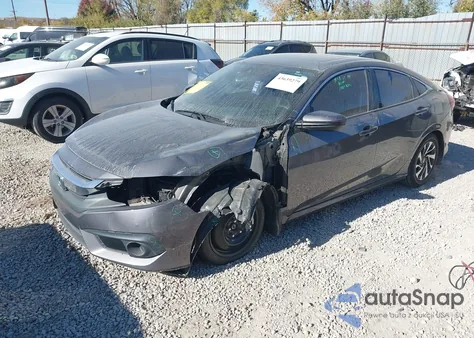 2018 Honda Civic Ex from USA, damaged, VIN 2HGFC2F8XJH596081